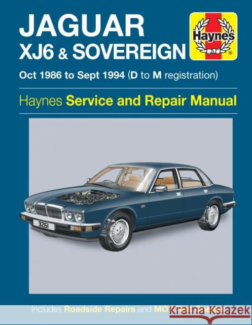 Jaguar XJ6 & Sovereign (Oct 86 - Sept 94) Haynes Repair Manual Haynes Publishing 9781785213601 Haynes Publishing Group - książka