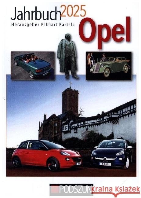 Jahrbuch Opel 2025 Bartels, Eckhart 9783751611459 Podszun - książka