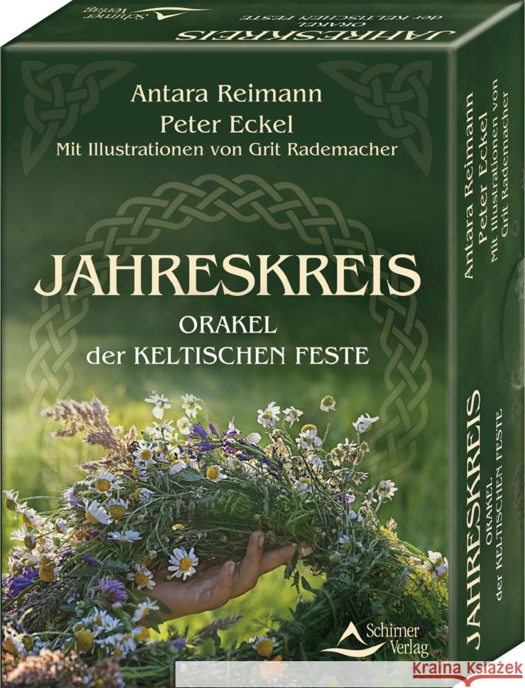 Jahreskreis - Orakel der keltischen Feste Reimann, Antara, Eckel, Peter, Rademacher, Grit 9783843492003 Schirner - książka