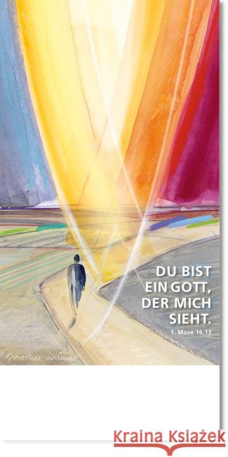 Jahreslosung 2023 - Blickwechsel - Faltkarte Krämer, Dorothee 4260175273180 Buchhandlung und Verlag des ejw - książka