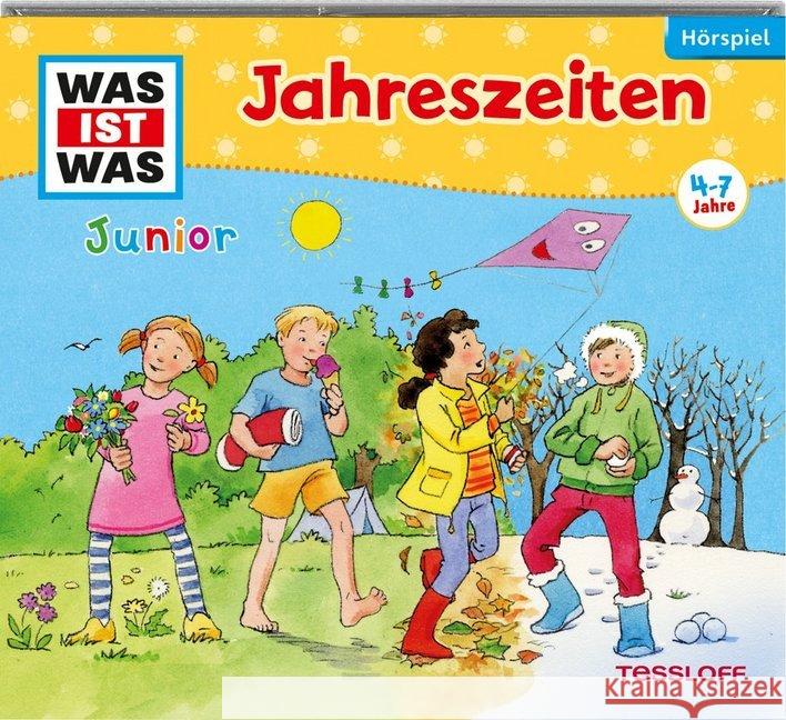 Jahreszeiten, 1 Audio-CD Reimann, Anke 9783788643409 Tessloff - książka