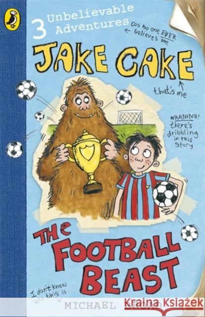 Jake Cake: The Football Beast Michael Broad 9780141323701  - książka