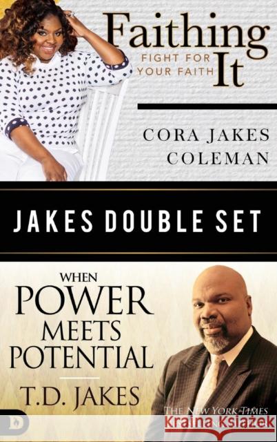 Jakes Double Set: Faithing It and When Power Meets Potential T. D. Jakes Cora Jakes 9780768446180 Destiny Image Incorporated - książka