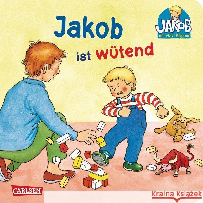 Jakob ist wütend Grimm, Sandra Friedl, Peter  9783551167675 Carlsen - książka