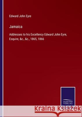 Jamaica: Addresses to his Excellency Edward John Eyre, Esquire, &c., &c., 1865, 1866 Edward John Eyre 9783752553260 Salzwasser-Verlag - książka