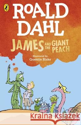 James and the Giant Peach Roald Dahl 9780241558331 Penguin Random House Children's UK - książka