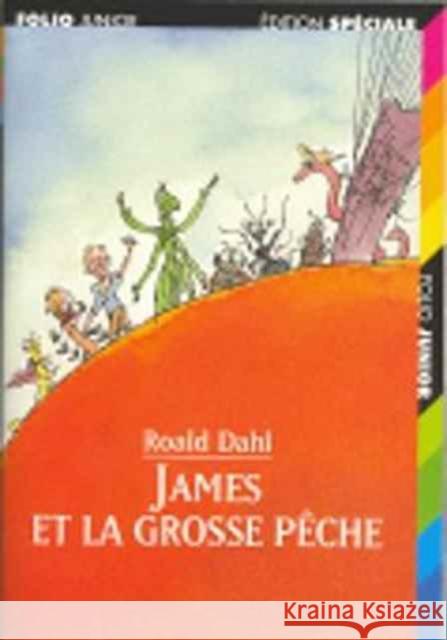 James et la grosse peche Roald Dahl 9782070601615 Gallimard-Jeunesse - książka