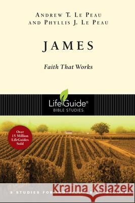 James: Faith That Works Phyllis J. Lepeau Andrew T. Lepeau 9780830830183 InterVarsity Press - książka