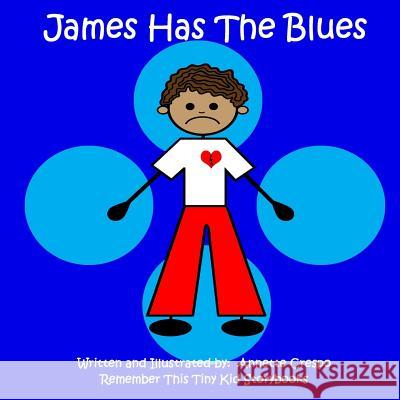 James Has The Blues Crespo, Annette 9781490450001 Createspace - książka
