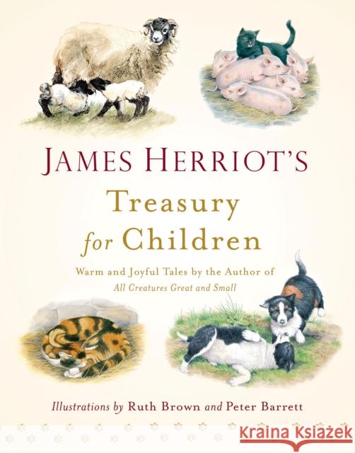 James Herriot's Treasury for Children James Herriot Ruth Brown Peter Barrett 9781250058133 St. Martin's Griffin - książka