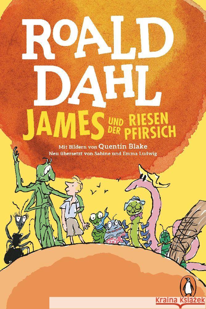 James und der Riesenpfirsich Dahl, Roald 9783328303503 Penguin Junior - książka