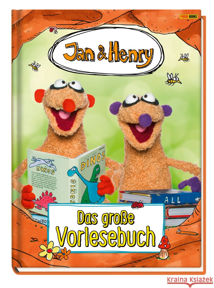 Jan & Henry: Das große Vorlesebuch Reinl, Martin, Morar-Haffle, Carsten, Weber, Claudia 9783833246975 Panini Books - książka