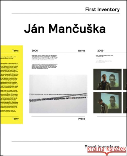 Jan Mancu?ka: First Inventory  9783037644430 JRP Ringier - książka