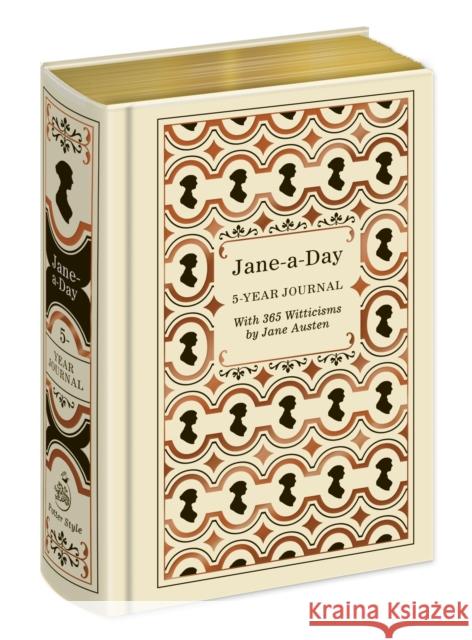 Jane-a-Day: 5 Year Journal with 365 Witticisms by Jane Austen Jane Austen 9780307951717 Random House USA Inc - książka