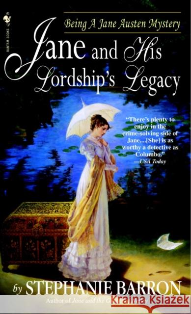 Jane and His Lordship's Legacy Stephanie Barron 9780553584073 Bantam Books - książka