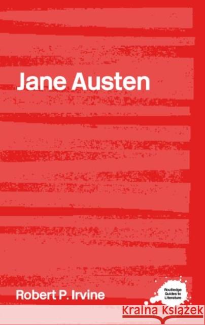 Jane Austen Robert P. Irvine 9780415314350 Routledge - książka