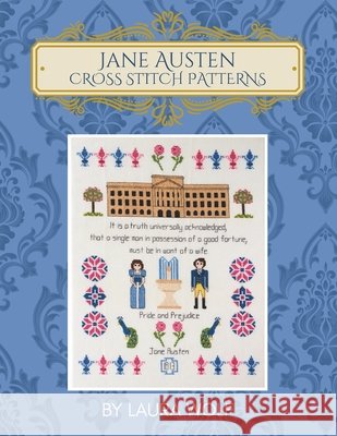 Jane Austen Cross Stitch Patterns Wolf, Laura 9798267589031 Independently Published - książka