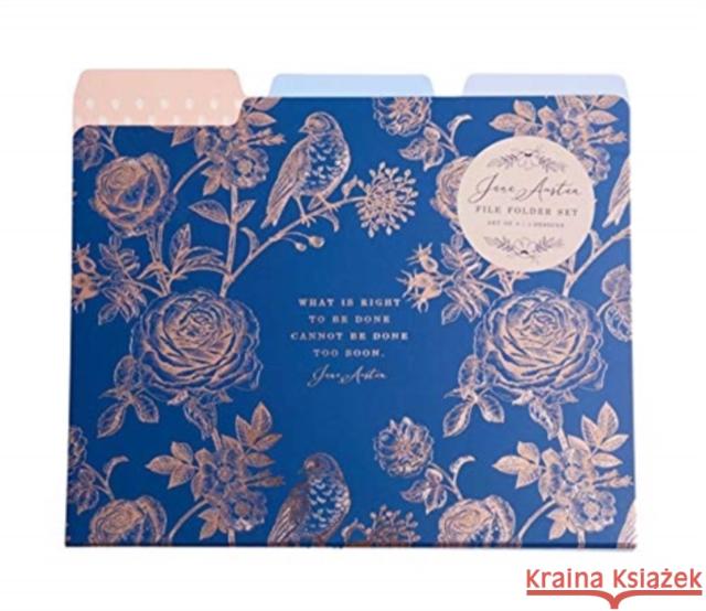 Jane Austen: File Folder Set Insight Editions 9781647222291 Insight Editions - książka