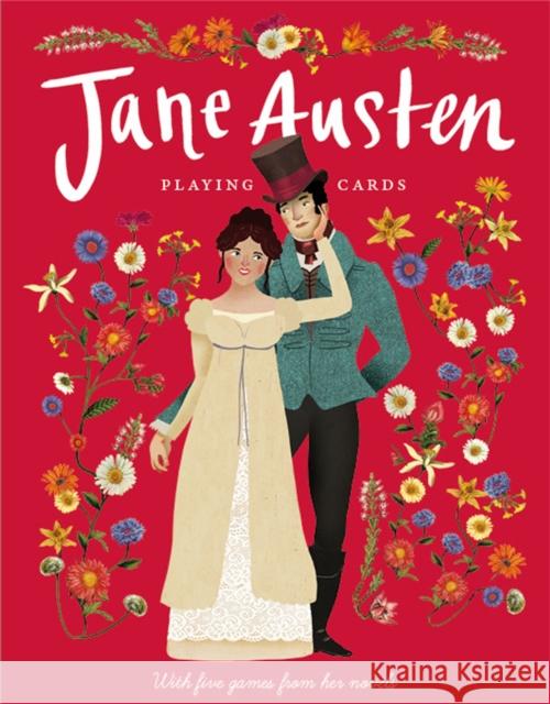 Jane Austen Playing Cards: Rediscover 5 Regency Card Games Falls, Barry 9781913947187 Laurence King - książka