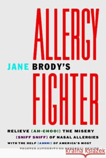Jane Brody's Allergy Fighter Jane E. Brody 9780393316353 W. W. Norton & Company - książka