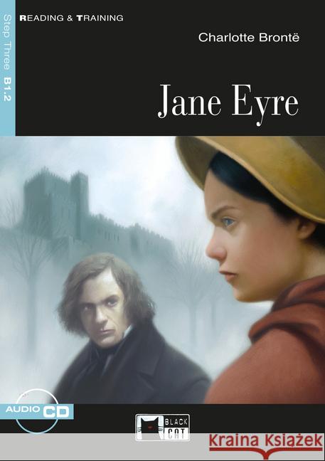 Jane Eyre, w. Audio-CD : Englische Lektüre für das 4. und 5. Lernjahr. Niveau B1.2 Brontë, Charlotte 9783125001763 Black Cat Publishing - książka