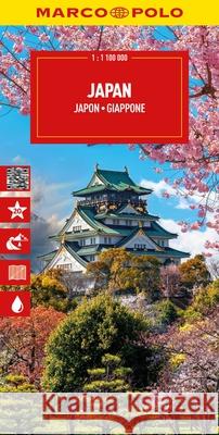 Japan Marco Polo Map Marco Polo 9783575023445 MAIRDUMONT GmbH & Co. KG - książka