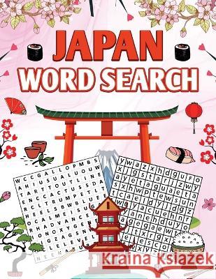 Japan Word Search Rensei Kitada   9781915372604 Scott M Ecommerce - książka