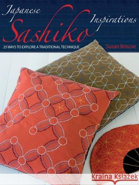 Japanese Sashiko Inspirations Briscoe, Susan 9780715326411  - książka