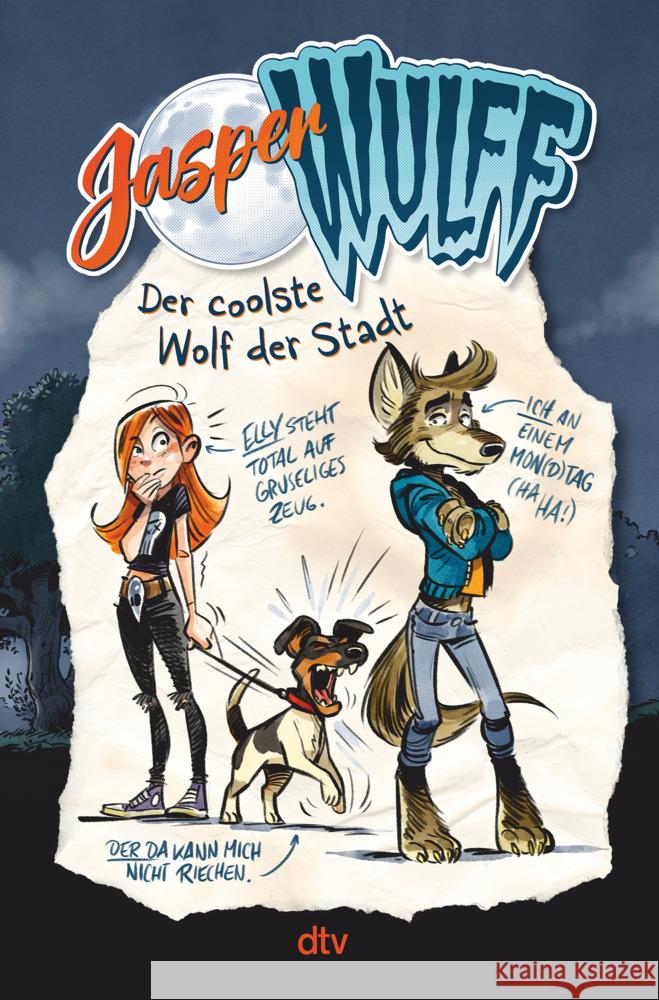 Jasper Wulff - Der coolste Wolf der Stadt Wulff, Jasper 9783423763523 DTV - książka