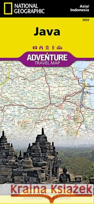 Java Map [Indonesia] National Geographic Maps 9781566956130 Not Avail - książka
