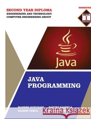 Java Programming (22412) Mahesh Gurunani 9789388706216 Nirali Prakashan - książka