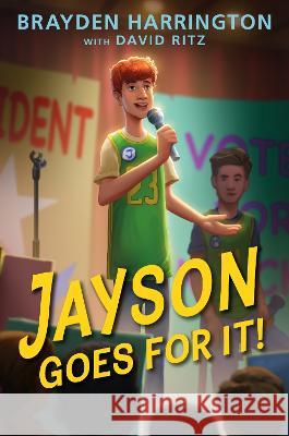Jayson Goes for It! Brayden Harrington David Ritz 9780063098930 HarperCollins - książka