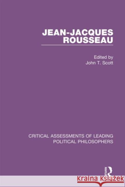 Jean-Jacques Rousseau John T. Scott 9780415350839 Routledge - książka