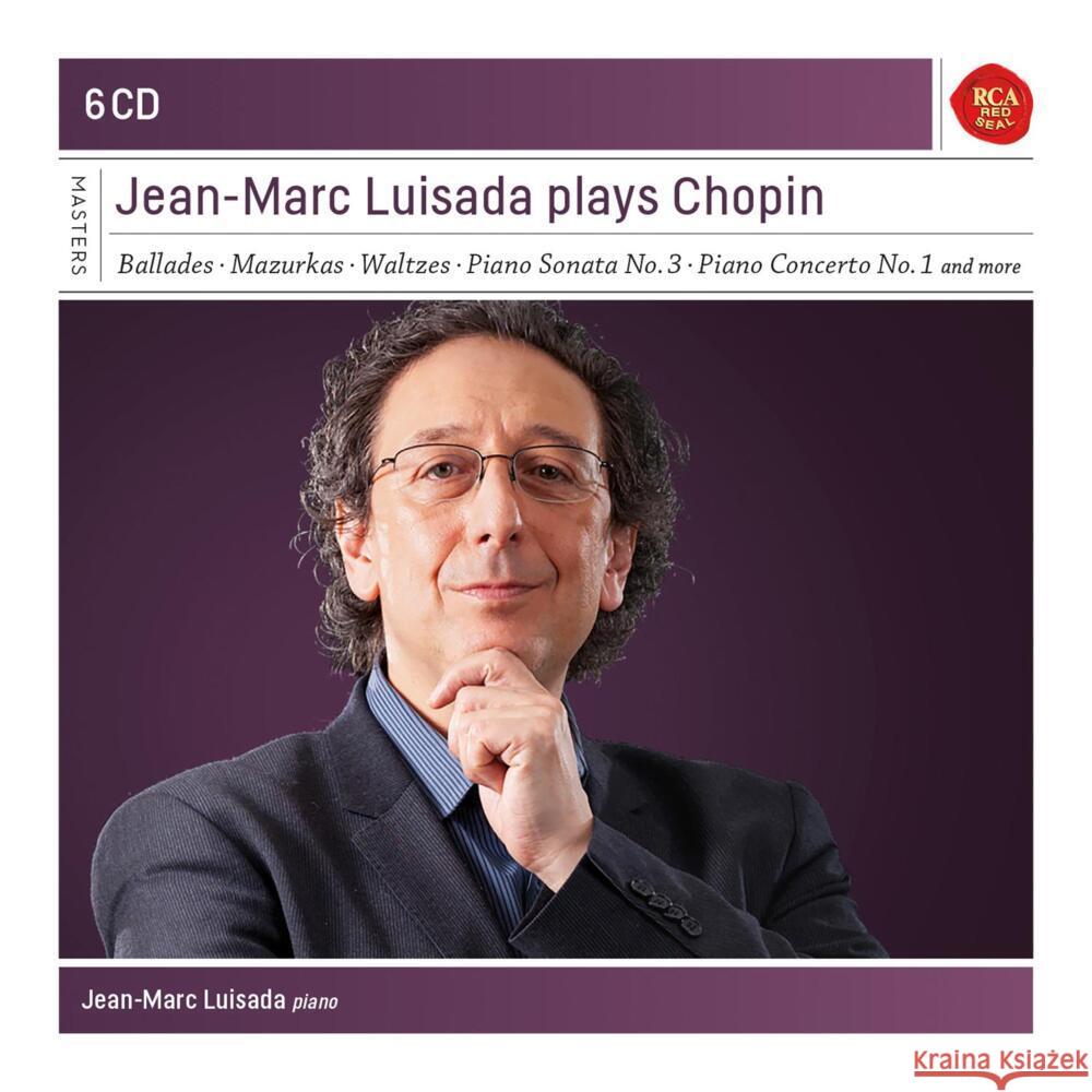 Jean-Marc Luisada plays Chopin, 7 Audio-CD Chopin, Frédéric 0194399275320 RED SEAL - książka