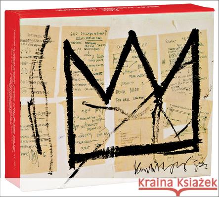 Jean-Michel Basquiat Quicknotes, Museum Quality Notecard Set in a Reusable Box with Magnetic Closure  9781623256012 Te Neues Publishing Company - książka