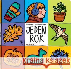Jeden rok Aleksandra Mizielińska, Daniel Mizieliński 9788381507820 Dwie Siostry - książka