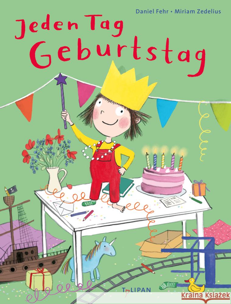 Jeden Tag Geburtstag Fehr, Daniel 9783864295942 Tulipan - książka