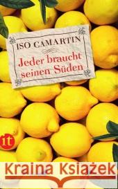 Jeder braucht seinen Süden Camartin, Iso 9783458357179 Insel, Frankfurt - książka