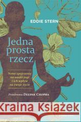 Jedna prosta rzecz. Nowe spojrzenie na nauki jogi Eddie Stern, Barbara Szelewa 9788382520682 Czarna Owca - książka