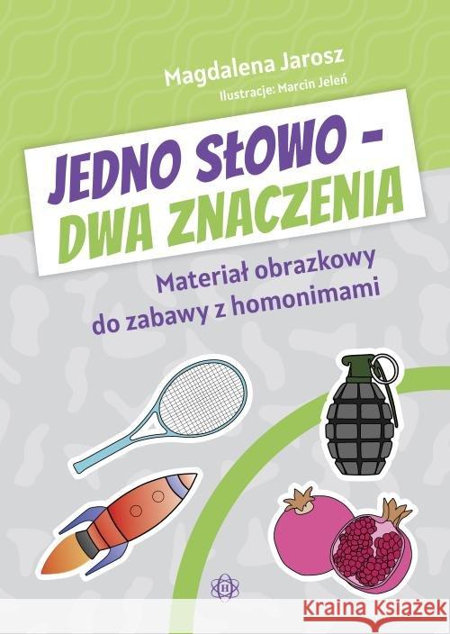 Jedno słowo dwa znaczenia Jarosz Magdalena 9788380802926 Harmonia - książka