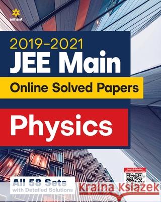 JEE Main Physics Solved Arihant Experts 9789325796201 Arihant Publication India Limited - książka