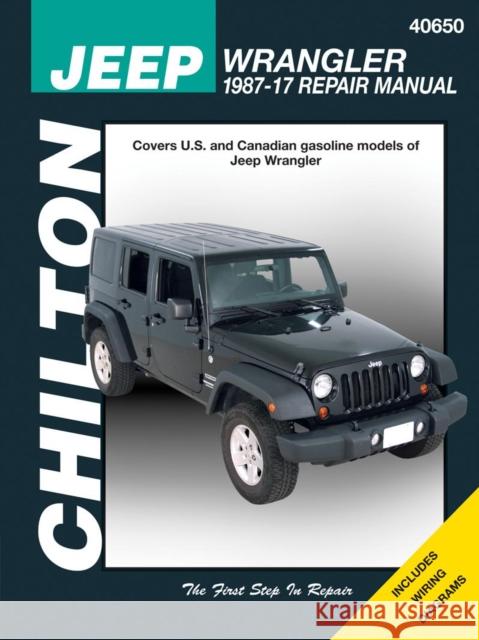 Jeep Wrangler ('87-'17) (Chilton) Haynes Publishing 9781620923085 Haynes Manuals Inc - książka