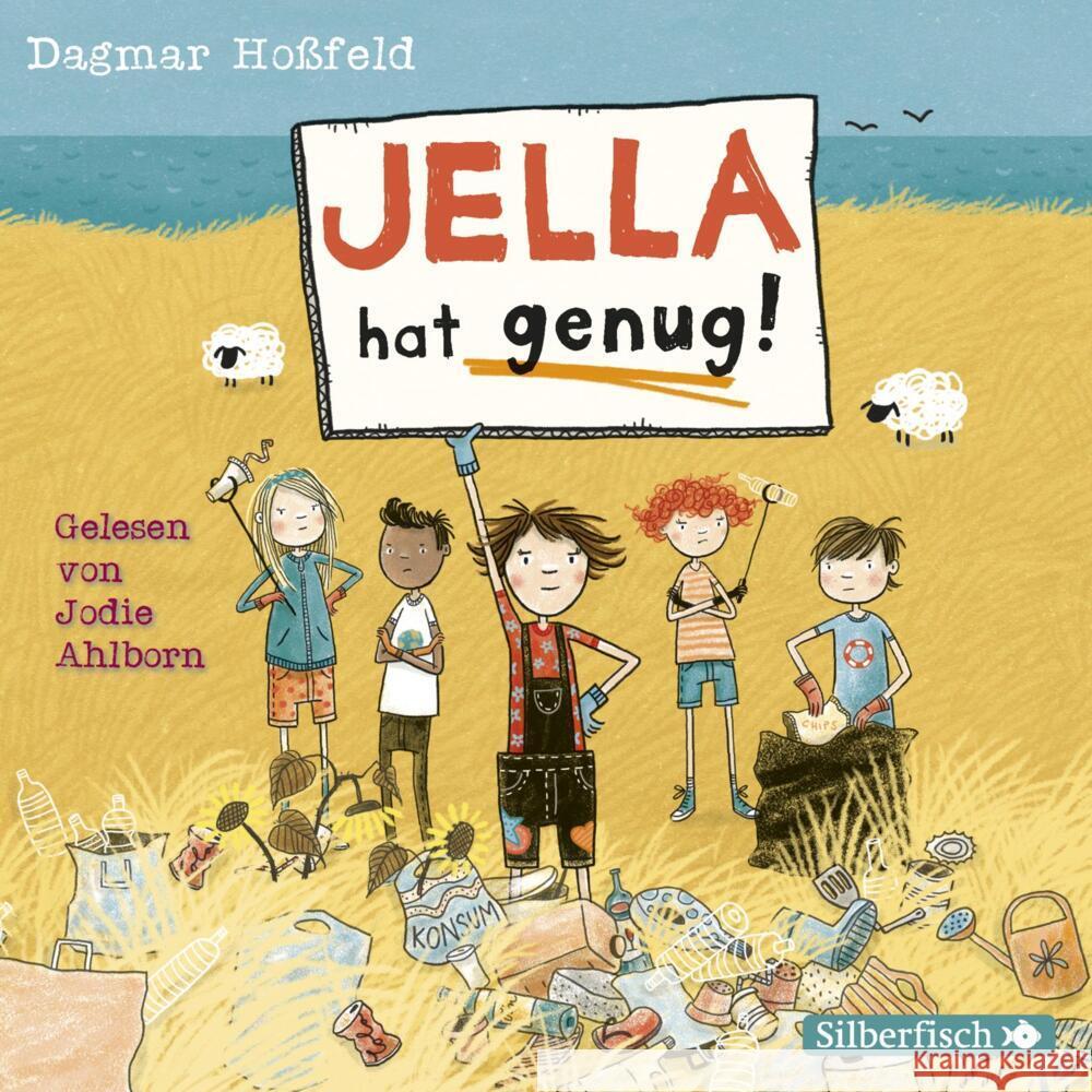 Jella hat genug!, 3 Audio-CD : 3 CDs, Lesung. CD Standard Audio Format. Gekürzte Ausgabe Hoßfeld, Dagmar 9783745602166 Silberfisch - książka