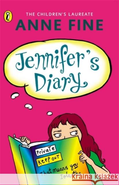 Jennifer's Diary Anne Fine 9780140380606  - książka
