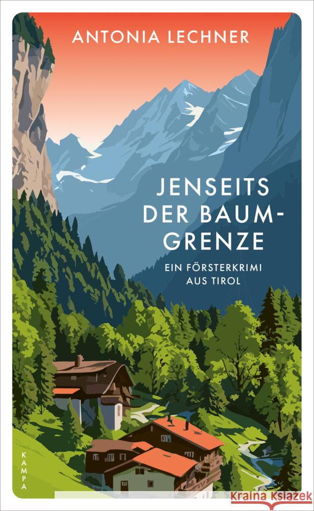Jenseits der Baumgrenze Lechner, Antonia 9783311121060 Kampa Verlag - książka