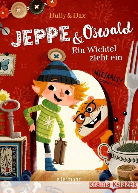 Jeppe & Oswald : Ein Wichtel zieht ein Dax, Eva 9783770700219 Ellermann - książka