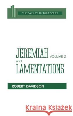 Jeremiah Volume 2, and Lamentations Davidson, Robert 9780664218331 Westminster John Knox Press - książka