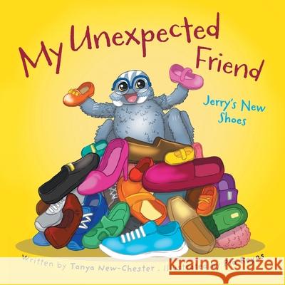 Jerry's New Shoes Tanya New-Chester Pia Reyes 9781038323682 FriesenPress - książka