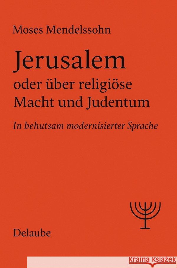 Jerusalem oder über religiöse Macht und Judentum Mendelssohn , Moses 9783565026180 epubli - książka
