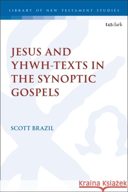 Jesus and YHWH-Texts  in the Synoptic Gospels Brazil Scott Brazil 9780567713957 Bloomsbury Publishing (UK) - książka